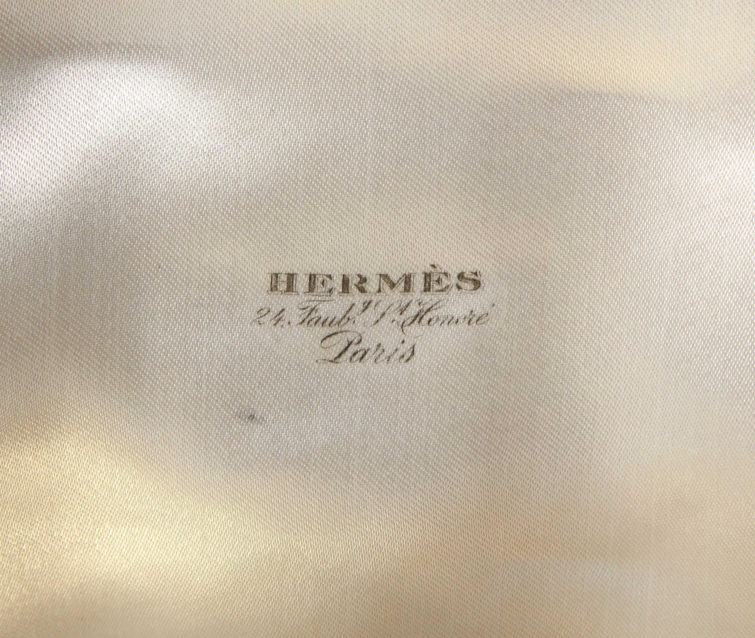 Hermes Paris & Ravinet d'Enfert, a Rare French Silver-Gilt Smoking Set 12