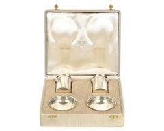 Hermes Paris & Ravinet d’Enfert, a Rare French Silver Smoking Set