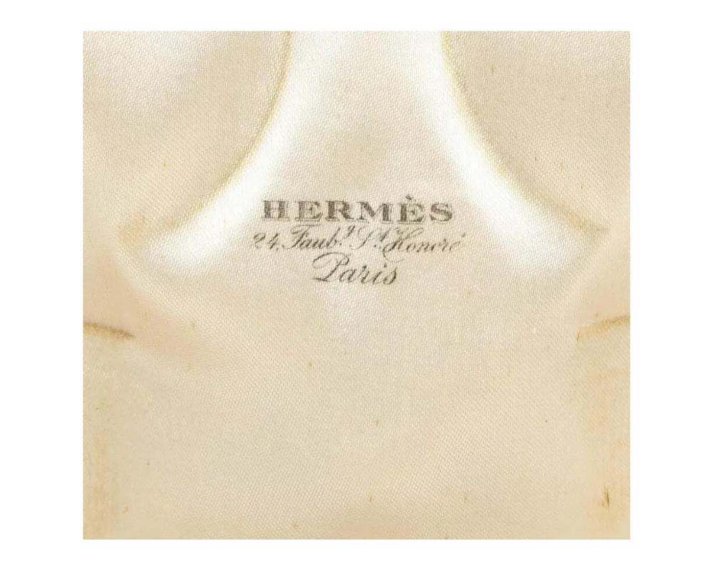 Hermes Paris & Ravinet d’Enfert, a Rare French Silver Smoking Set For Sale 2