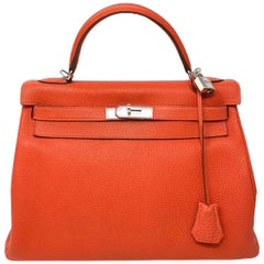 Hermes Paris Sac Kelly 32 Veau Togo Bouganvillea, 2014