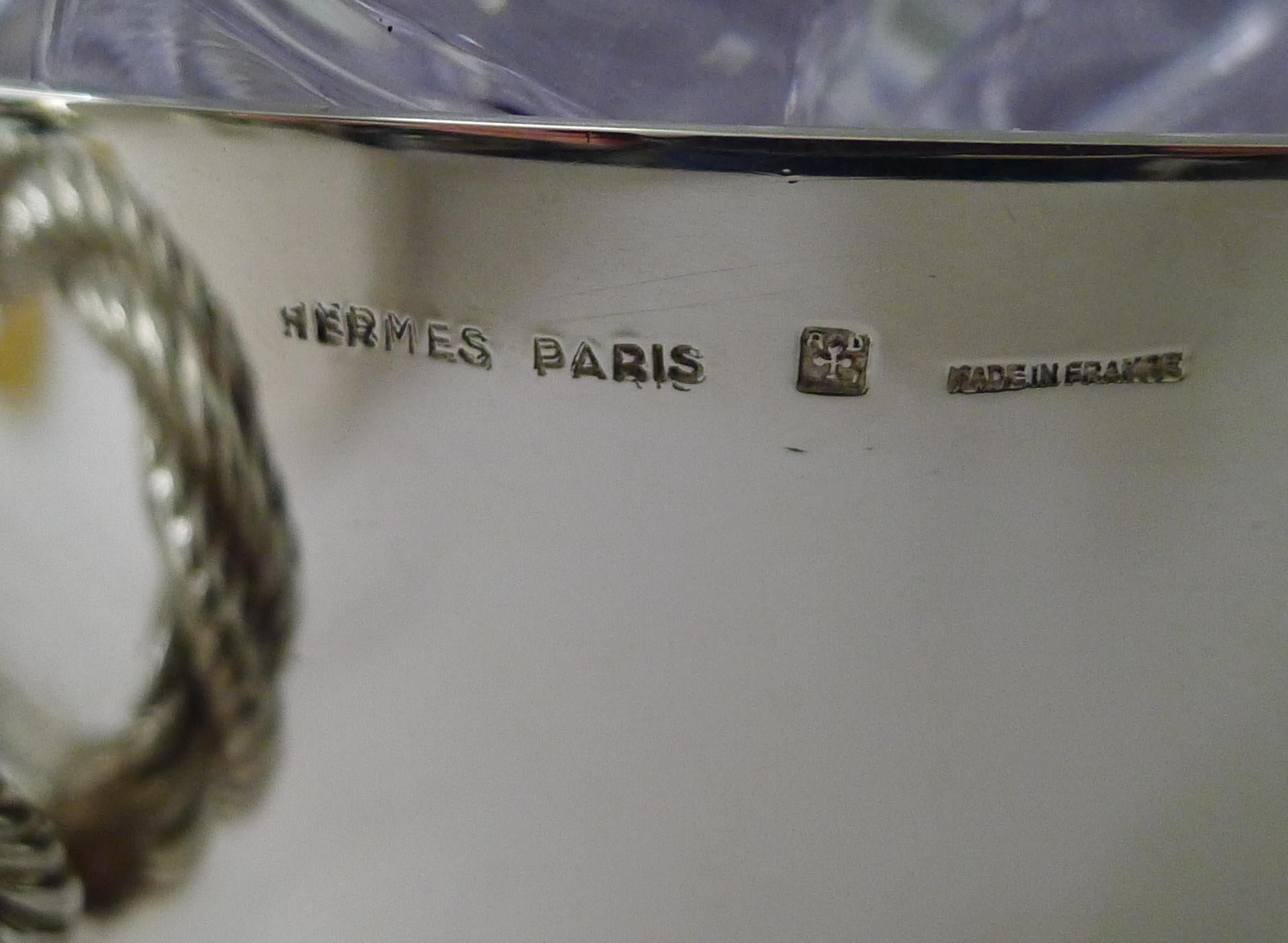 Hermes, París - Cubitera plateada 