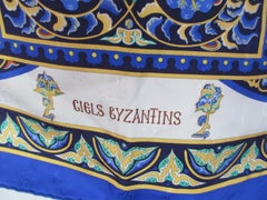 Sciarpa Hermès Paris “Ciels Byzantins” di Julie Abadie