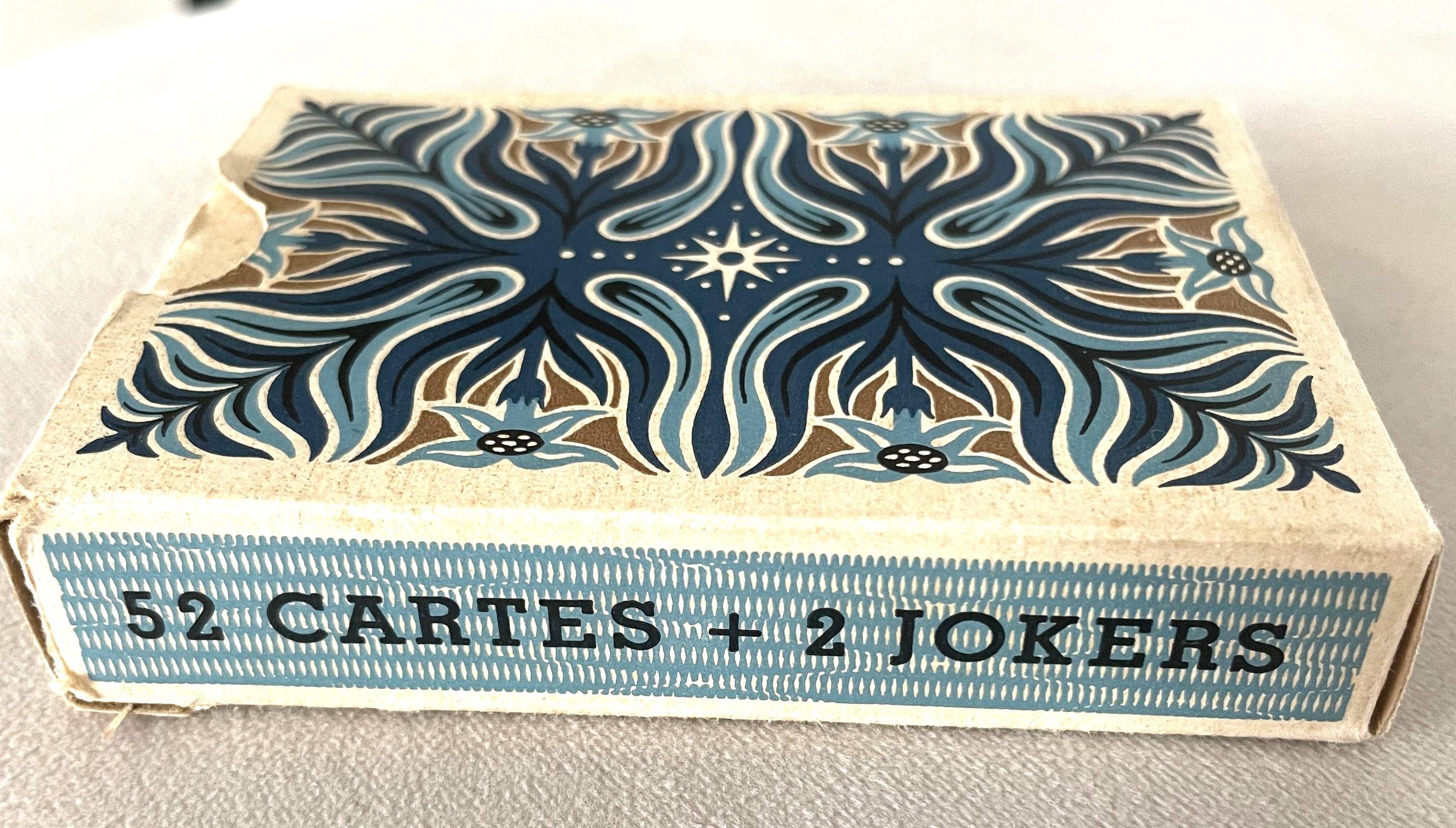 Hermès Paris Set of Playing Cards 1948 designed by Cassandre Collectors Item 2