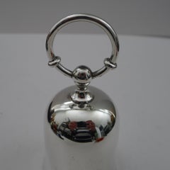 Hermes, Paris - Silver Plated Table Bell - Horse Bit Handle
