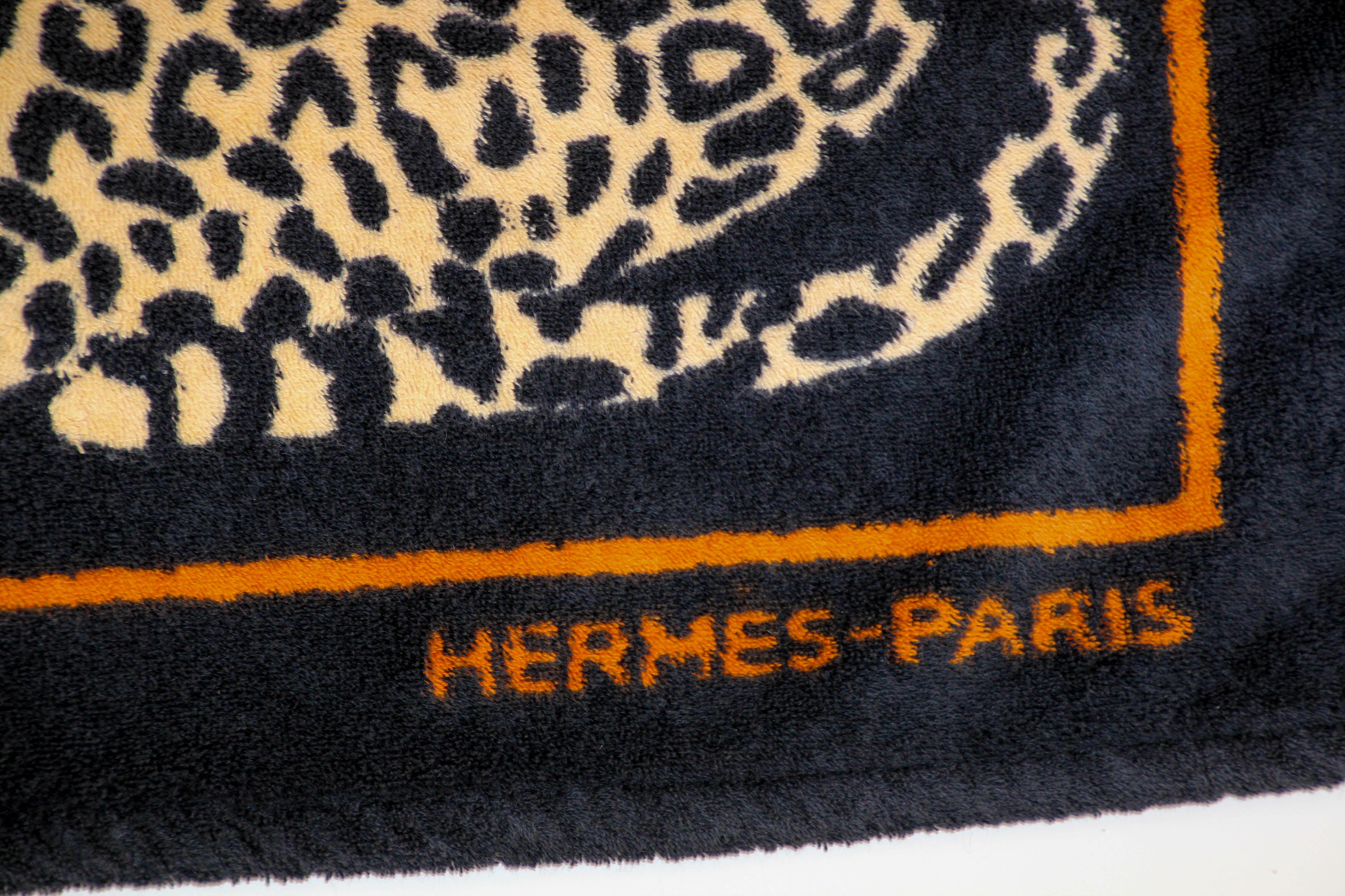 hermes bath mat