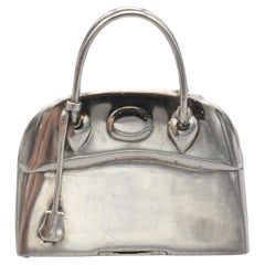 Ciondolo Portapillole Hermes Paris in Argento Sterling Bolide Bag