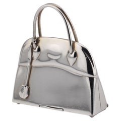 Hermes Paris Sterling Silber Bolide Tasche Pill Box Charm Anhänger