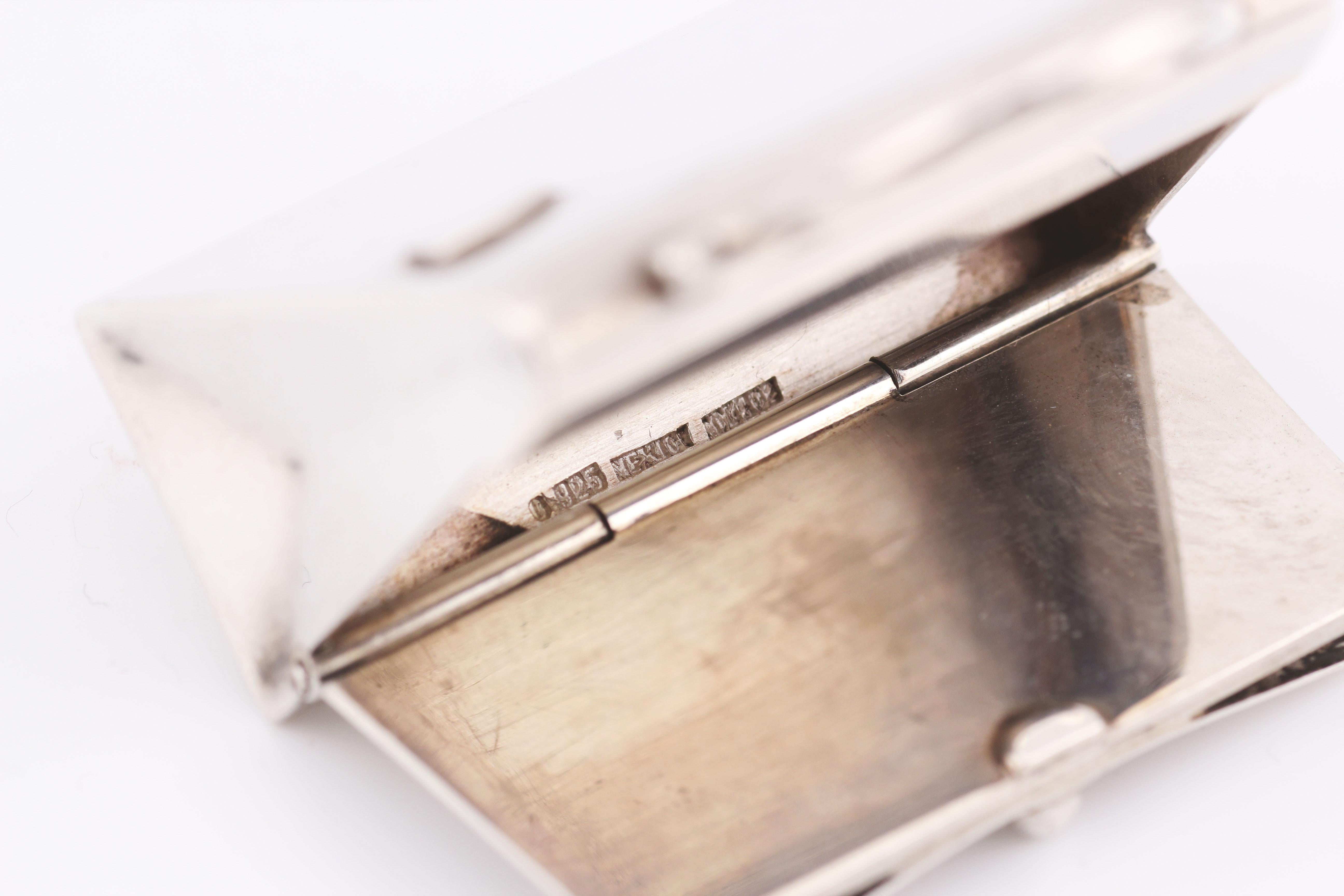 Colgante Pastillero Kelly Bag Hermes Paris Plata de Ley 6
