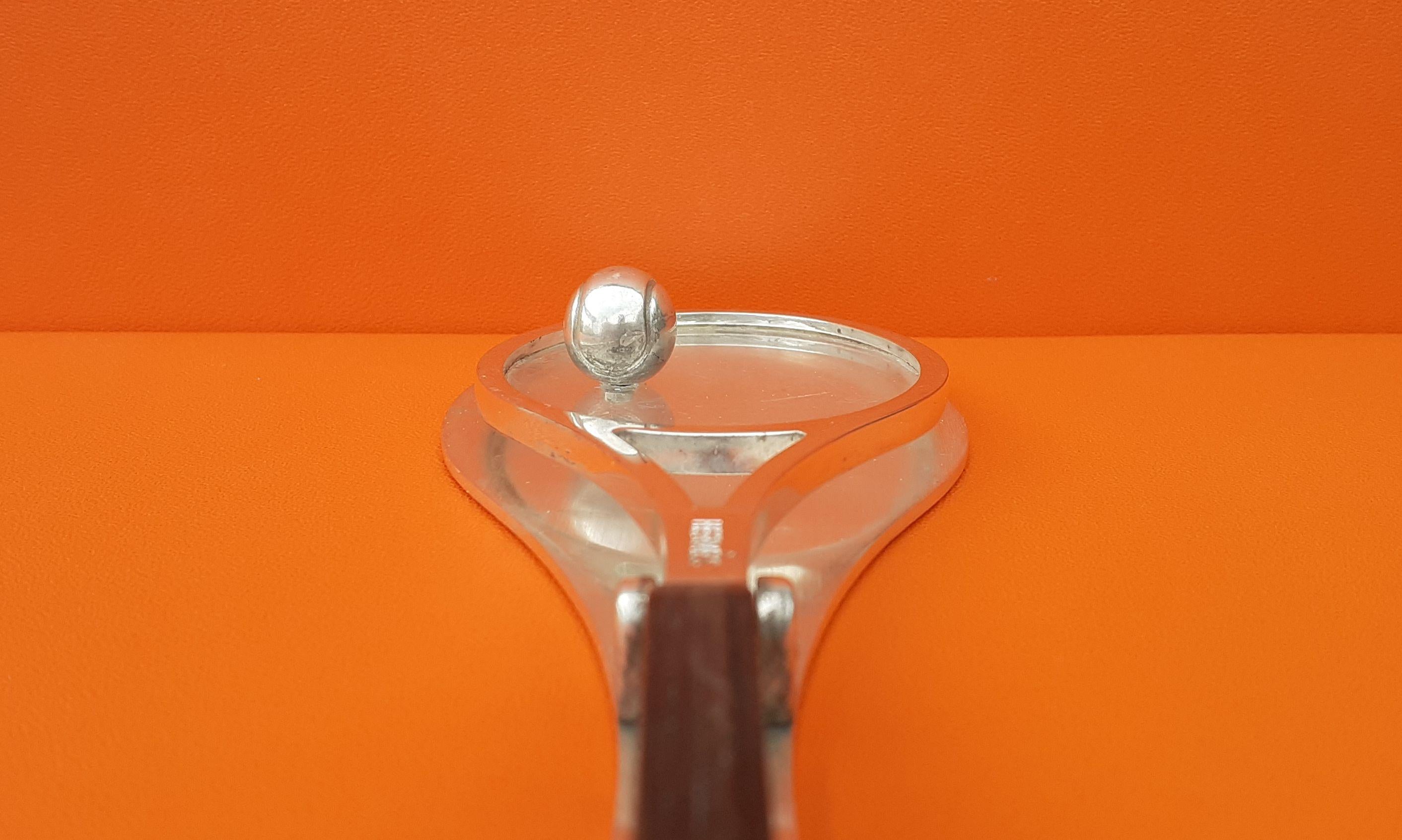 Hermes París Raqueta de Tenis Portapapeles Pinza para billetes Pelota de tenis en venta 5