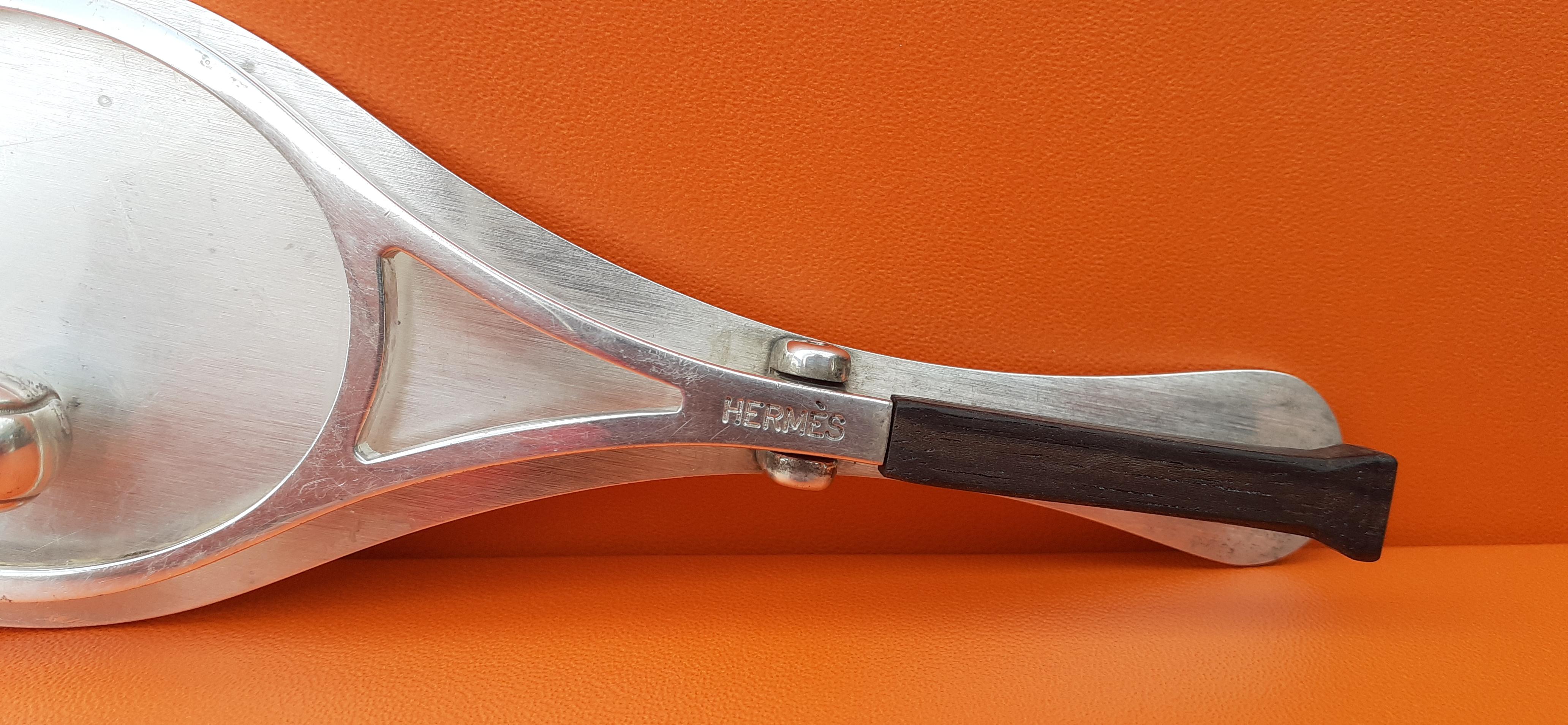 Hermes París Raqueta de Tenis Portapapeles Pinza para billetes Pelota de tenis en venta 6