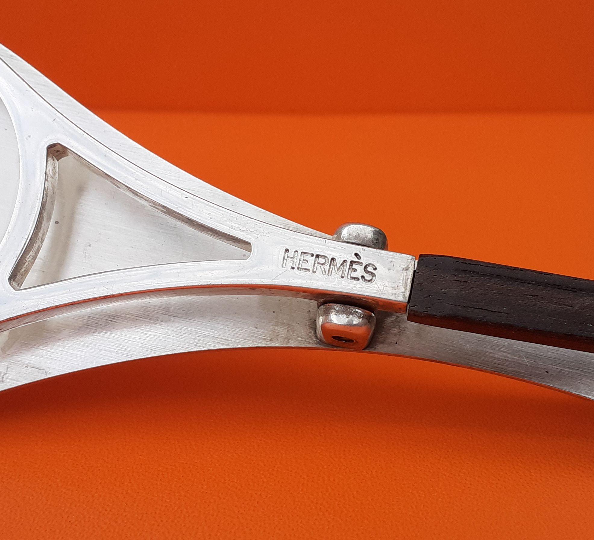 Hermes París Raqueta de Tenis Portapapeles Pinza para billetes Pelota de tenis en venta 7