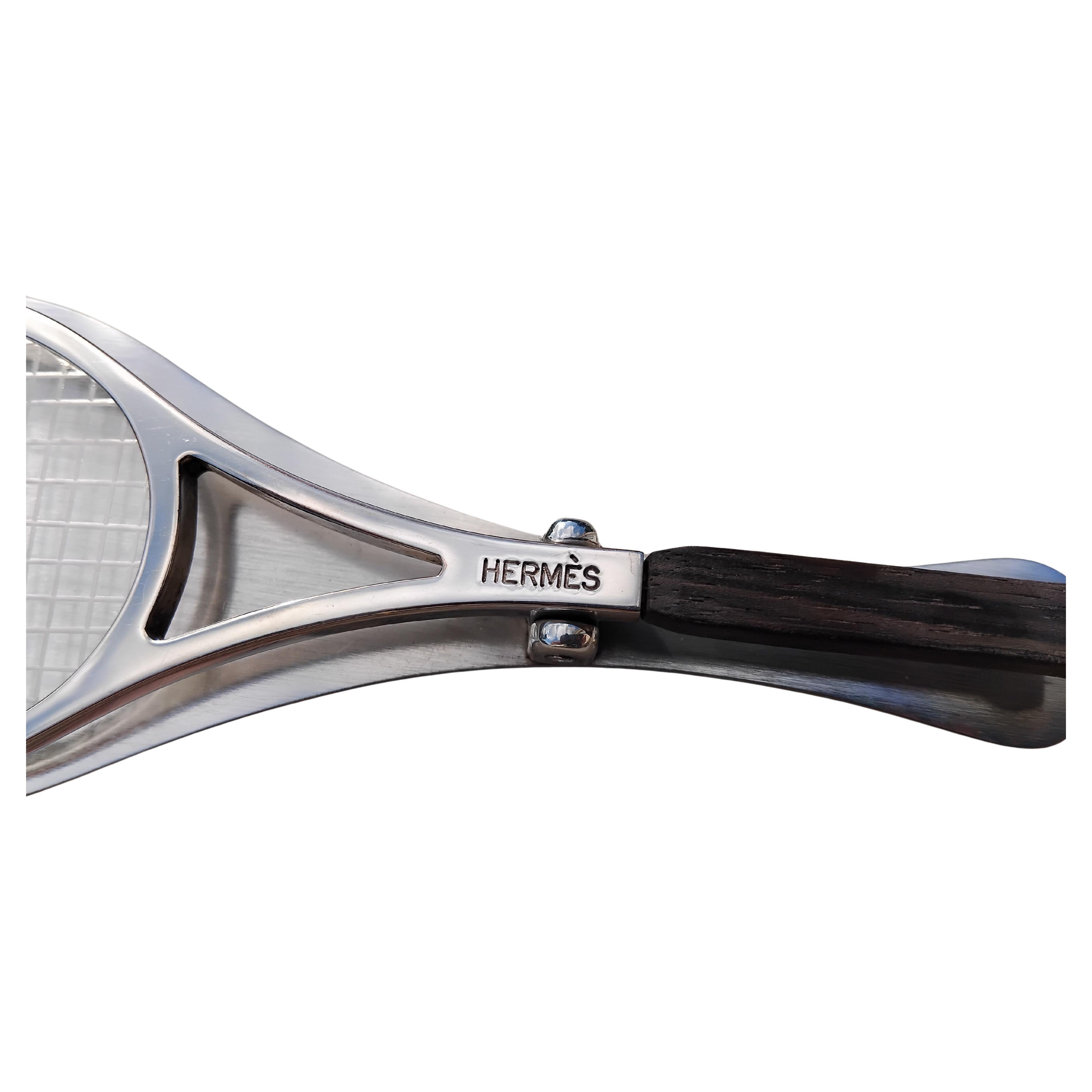 Hermès Paris Racchetta da tennis Fermasoldi Fermasoldi Palla da tennis in vendita 11