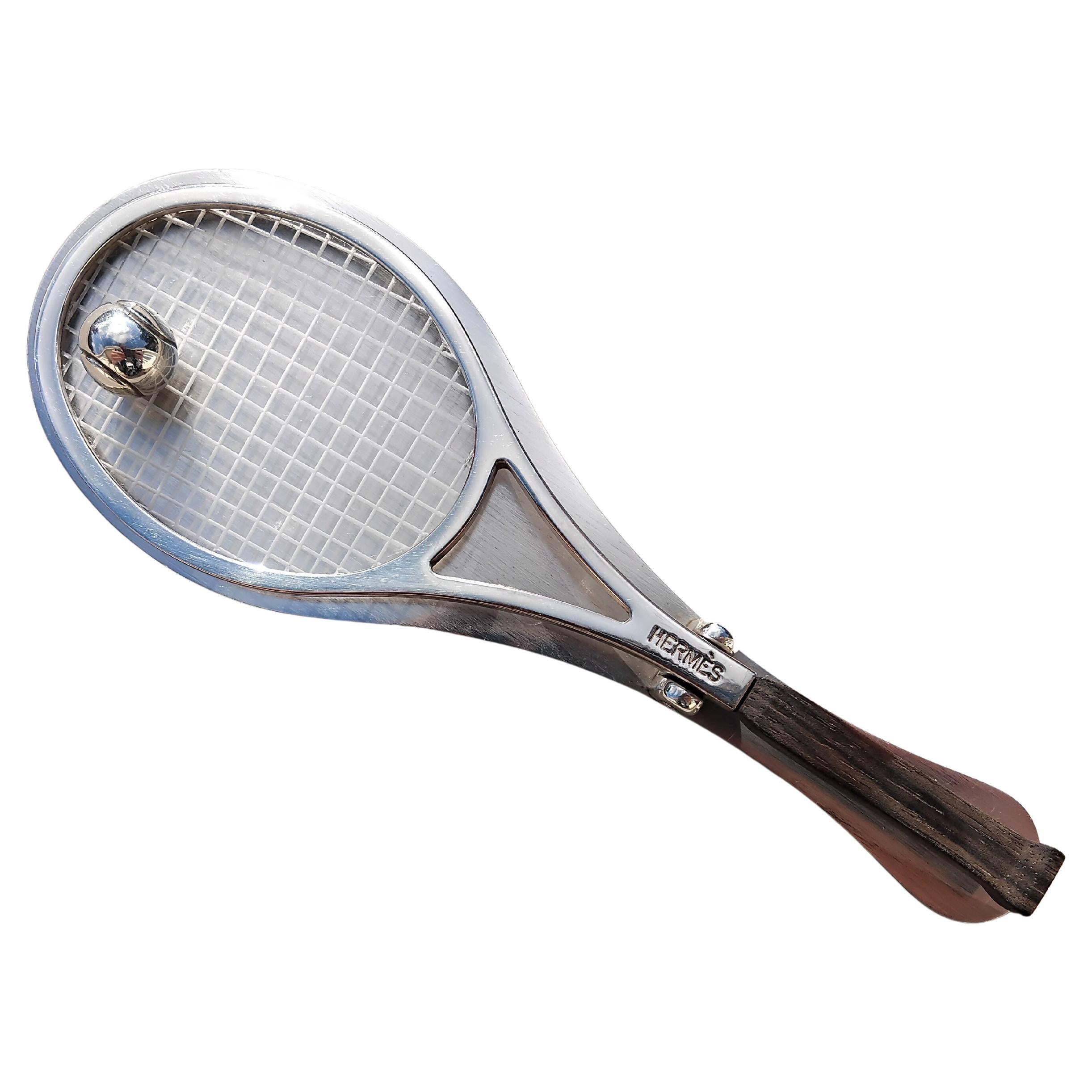 Hermès Paris Racchetta da tennis Fermasoldi Fermasoldi Palla da tennis in vendita 15