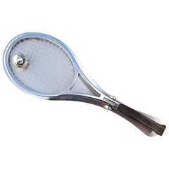Hermès Paris Tennis Racquet Paper Clip Money Clip Tennis Ball