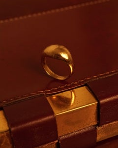 Hermès, Paris, Vintage 18k Gold Ring, circa 1970