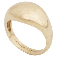 Hermès, Paris, Vintage 18k Gold Ring, circa 1970