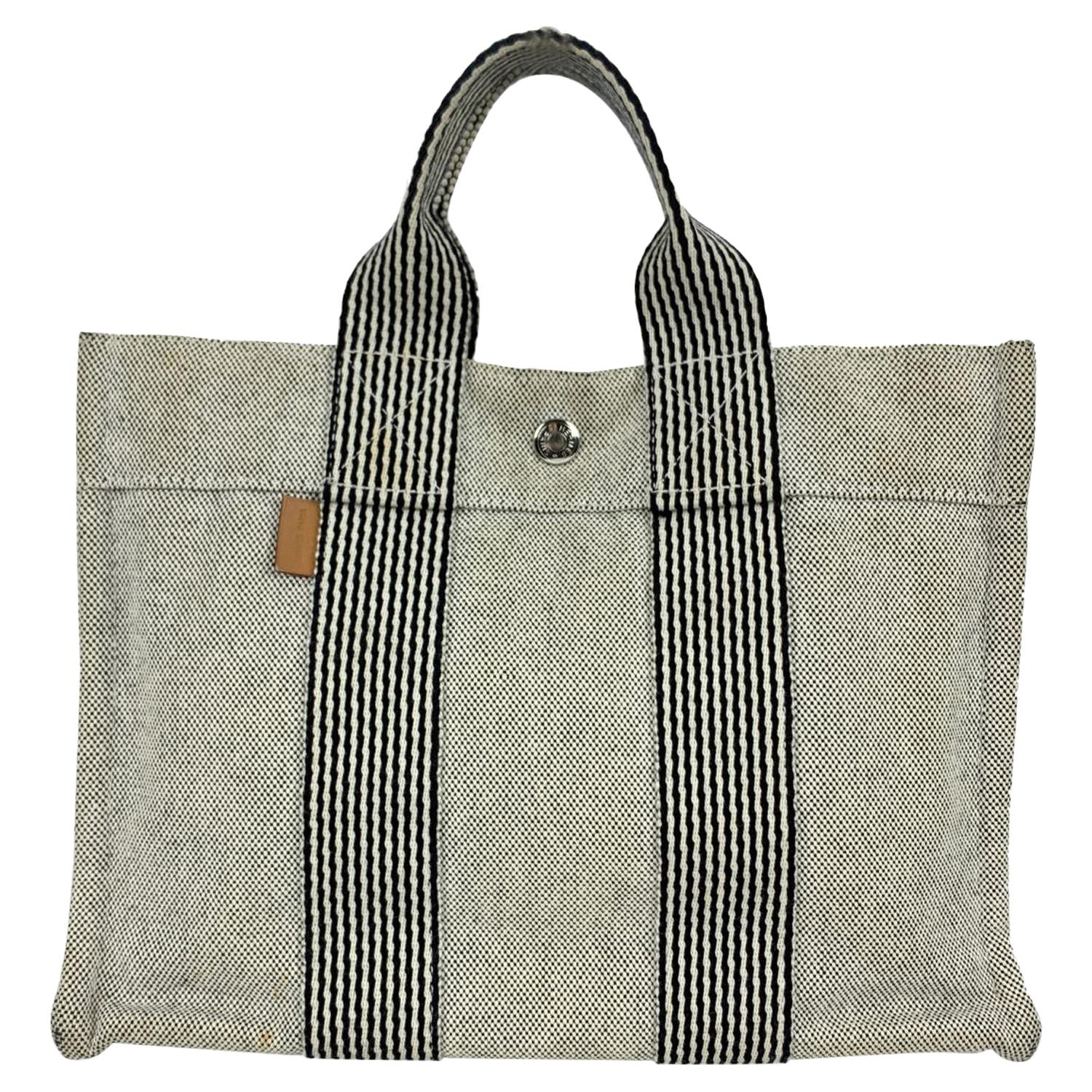 hermes tote bag canvas price