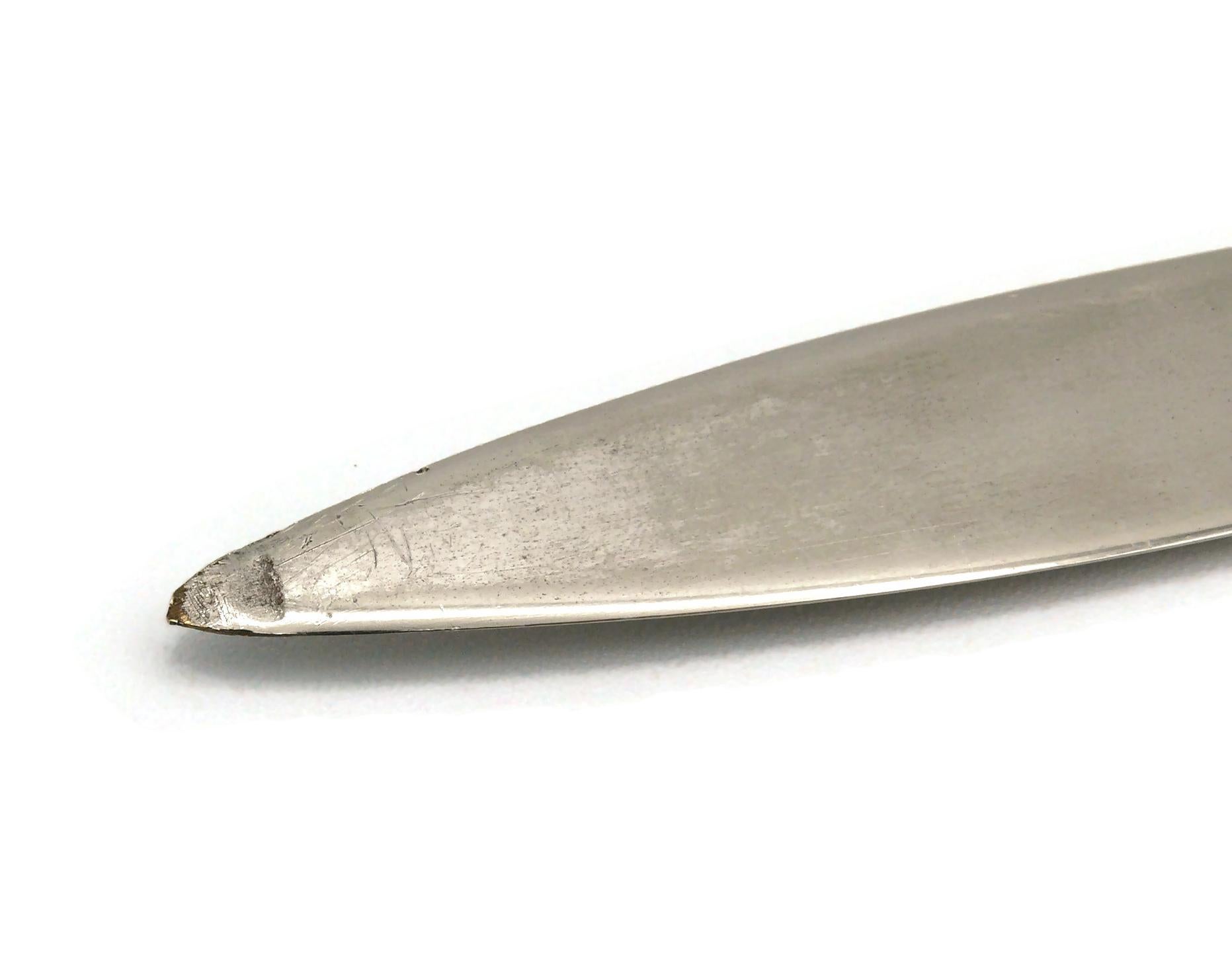 HERMES PARIS Vintage Iconic Buckle Detail Paper Knife 5