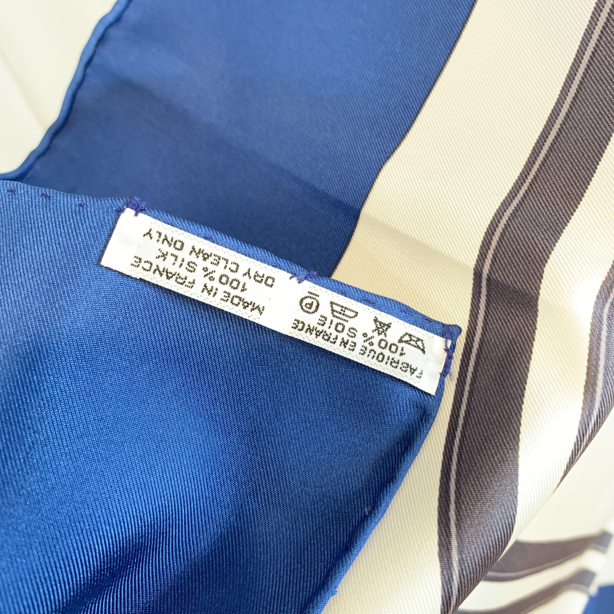 Purple Hermes Paris Vintage Silk Scarf 1957 Brides de Gala Hugo Grygkar For Sale