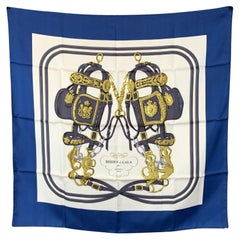 Hermes Paris Vintage Silk Scarf 1957 Brides de Gala Hugo Grygkar