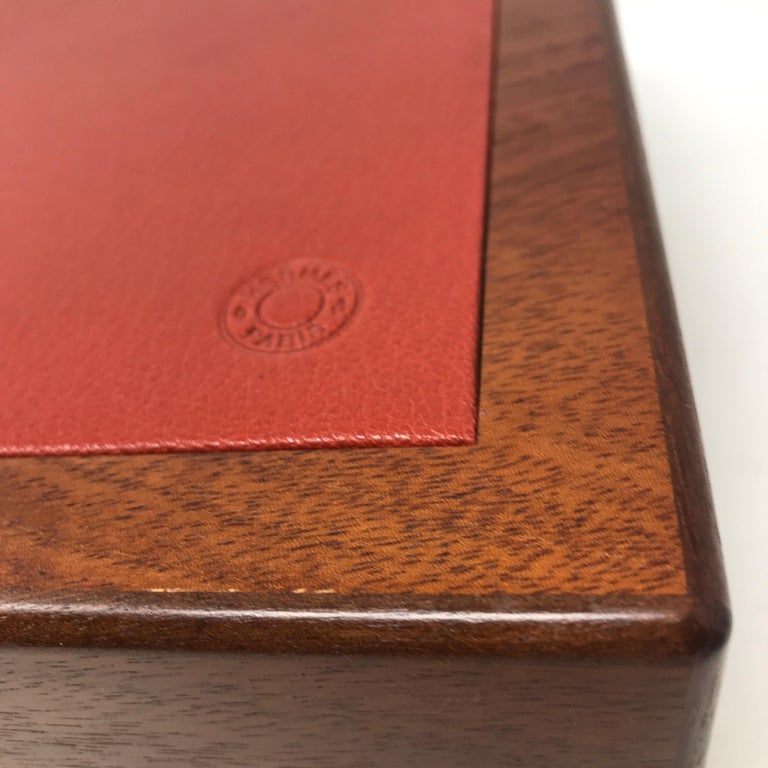HERMES PARIS wooden cigar box. For Sale at 1stDibs hermes cigar box