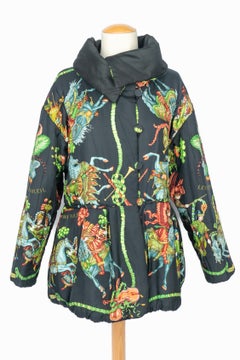 Hermès parka 'Les Fêtes du Roi Soleil'