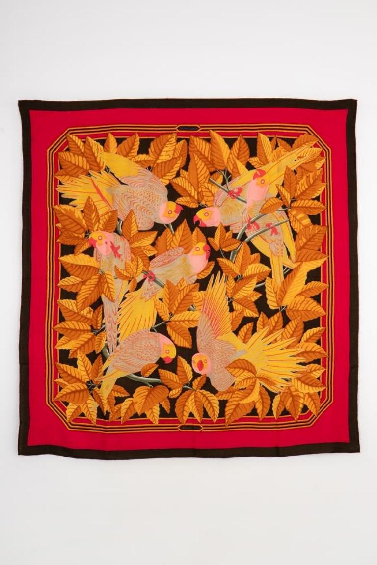 Hermès - (Made in France) Cashmere foulard with the 