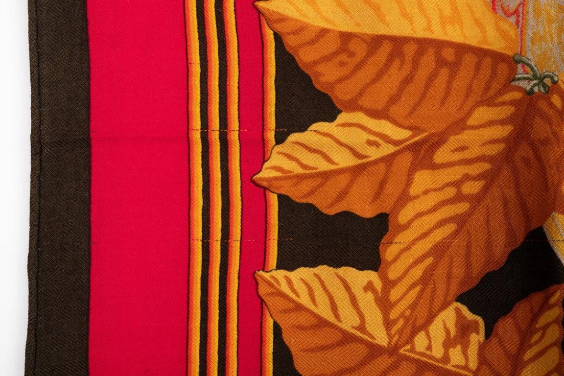 Hermès 'Parrots' Cashmere Foulard, 1990 3