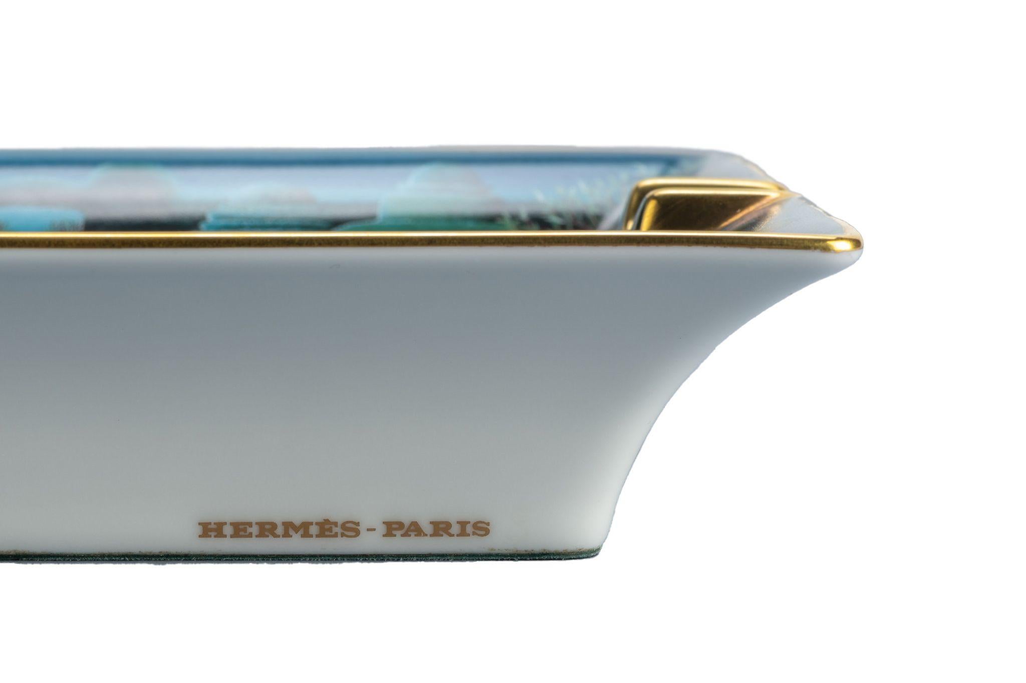 Hermes Parrots in The Night Ashtray In Excellent Condition In West Hollywood, CA