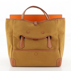 Hermes Passe-Passe Bag Toile And Leather 35
