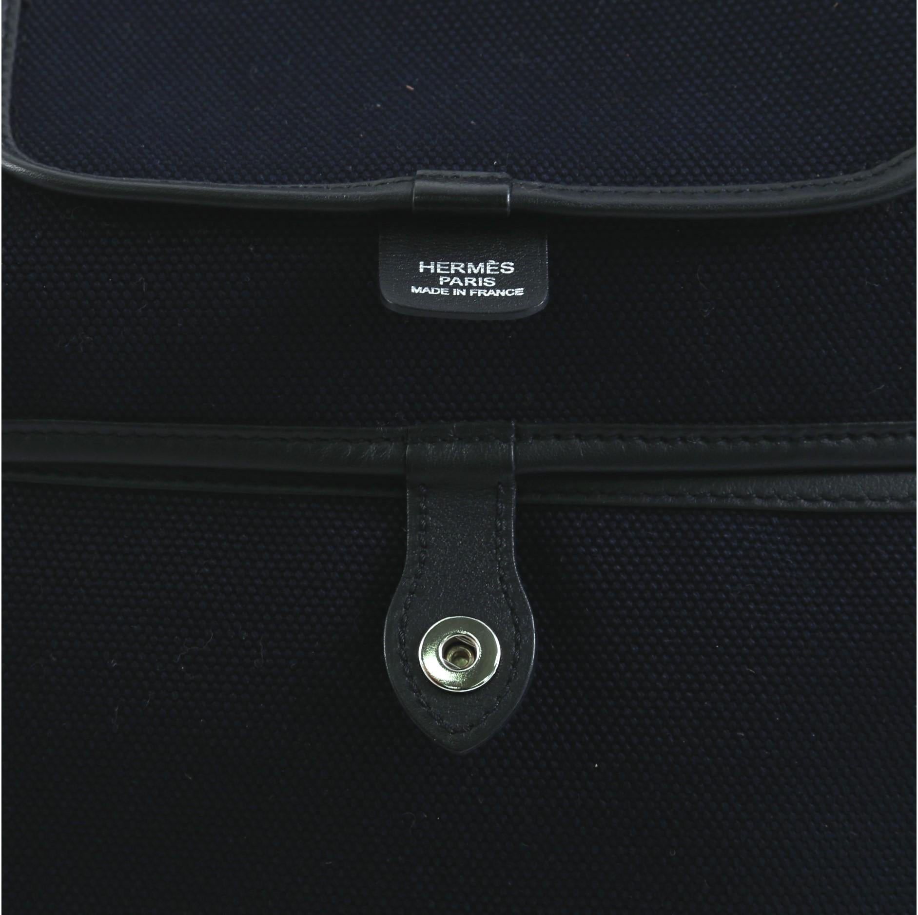 Hermes Passe-Passe Bag Toile and Leather 35 1