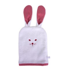 Hermes Passe- Passe Rabbit Washcloth Figue Terry Cotton For Baby