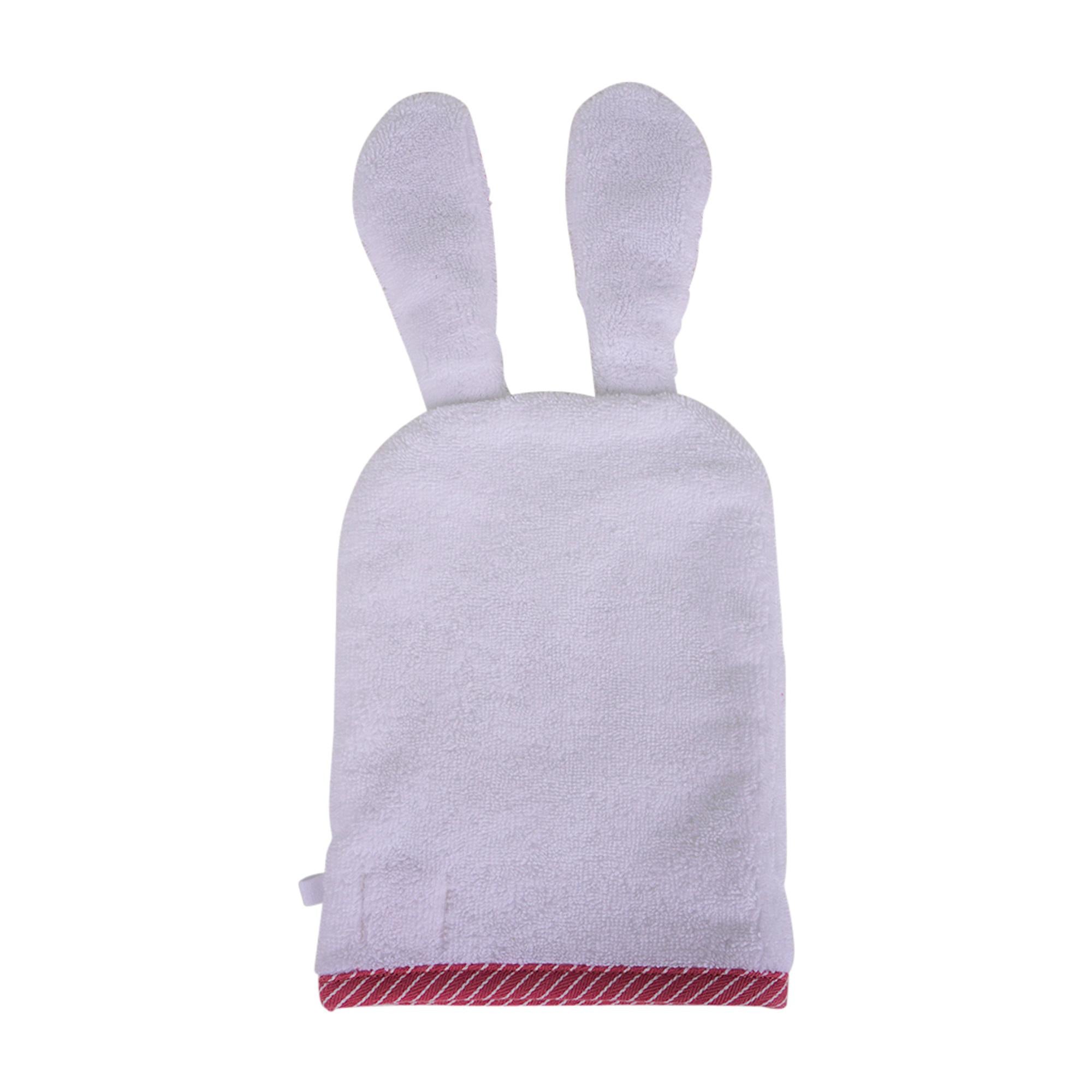Hermes Passe- Passe Rabbit Washcloth Figue Terry Cotton For Baby In New Condition For Sale In Miami, FL