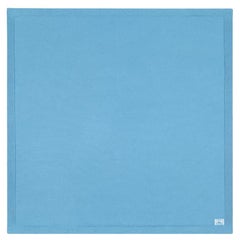 Hermes Passe-passe square towel Bleuet Cotton
