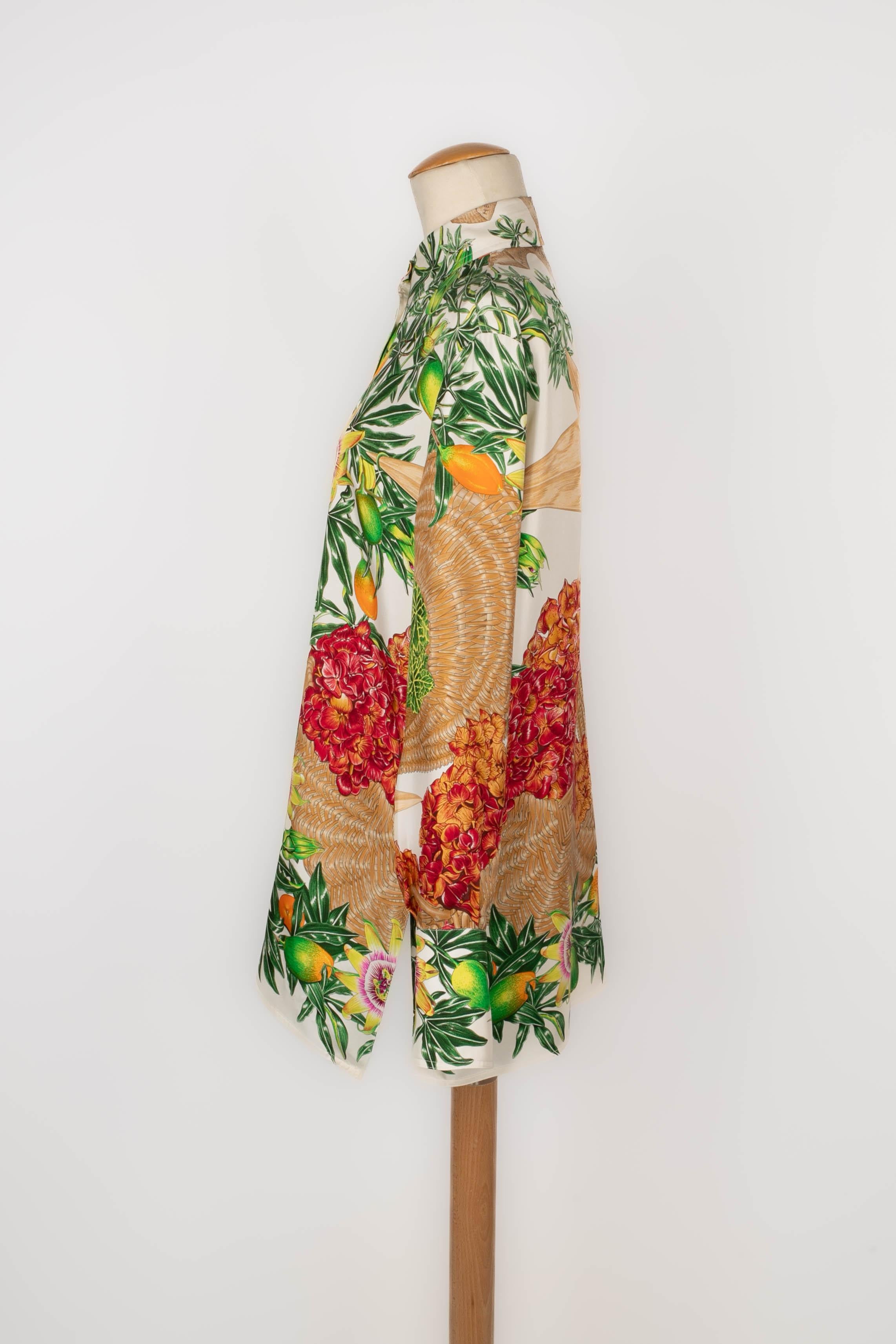 Women's Hermès ‘Passiflores’ shirt For Sale