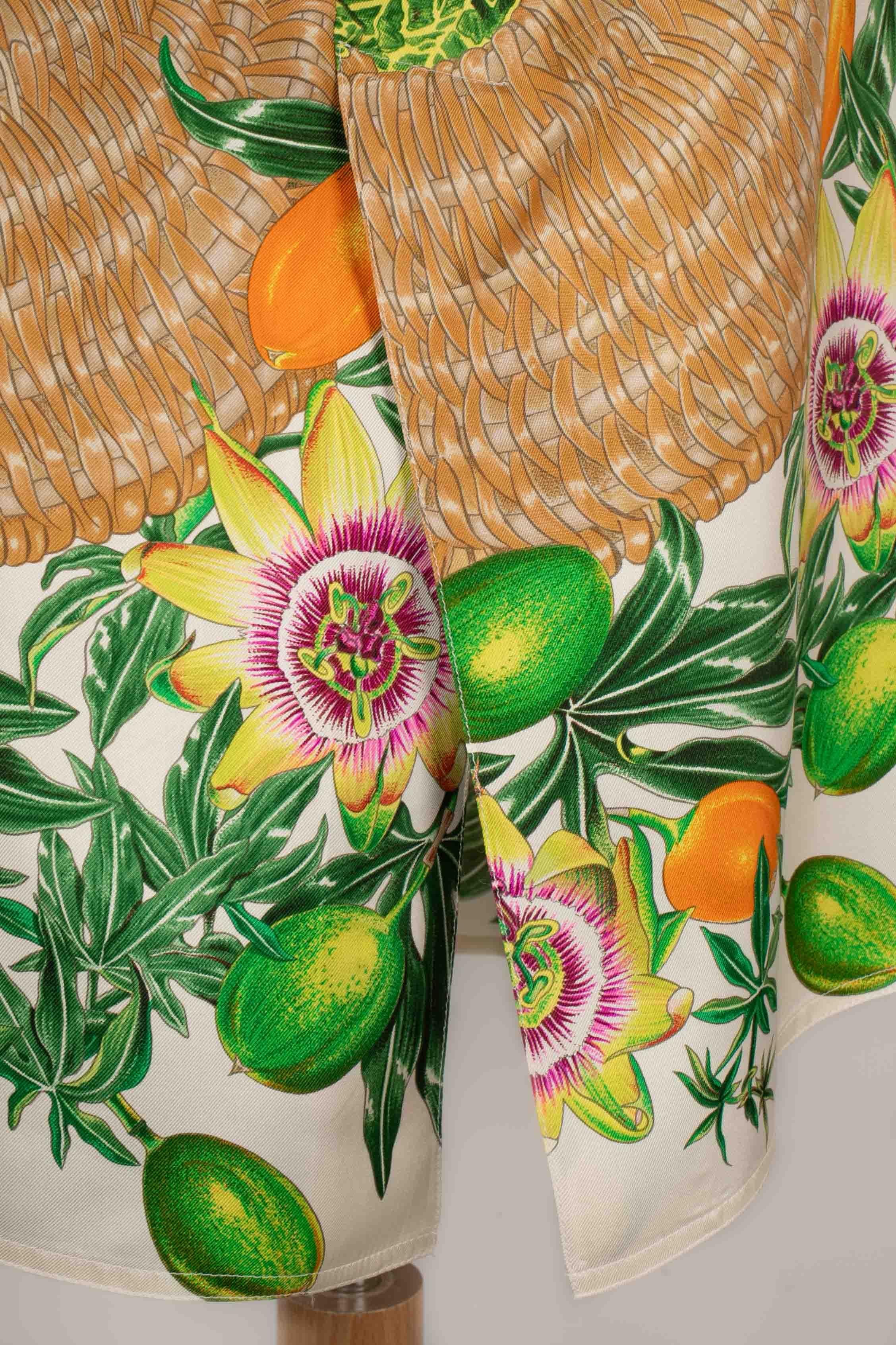 Hermès ‘Passiflores’ shirt For Sale 4