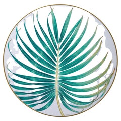 Hermes Passifolia Dinner Plate #2 Set of 2 New w/Box