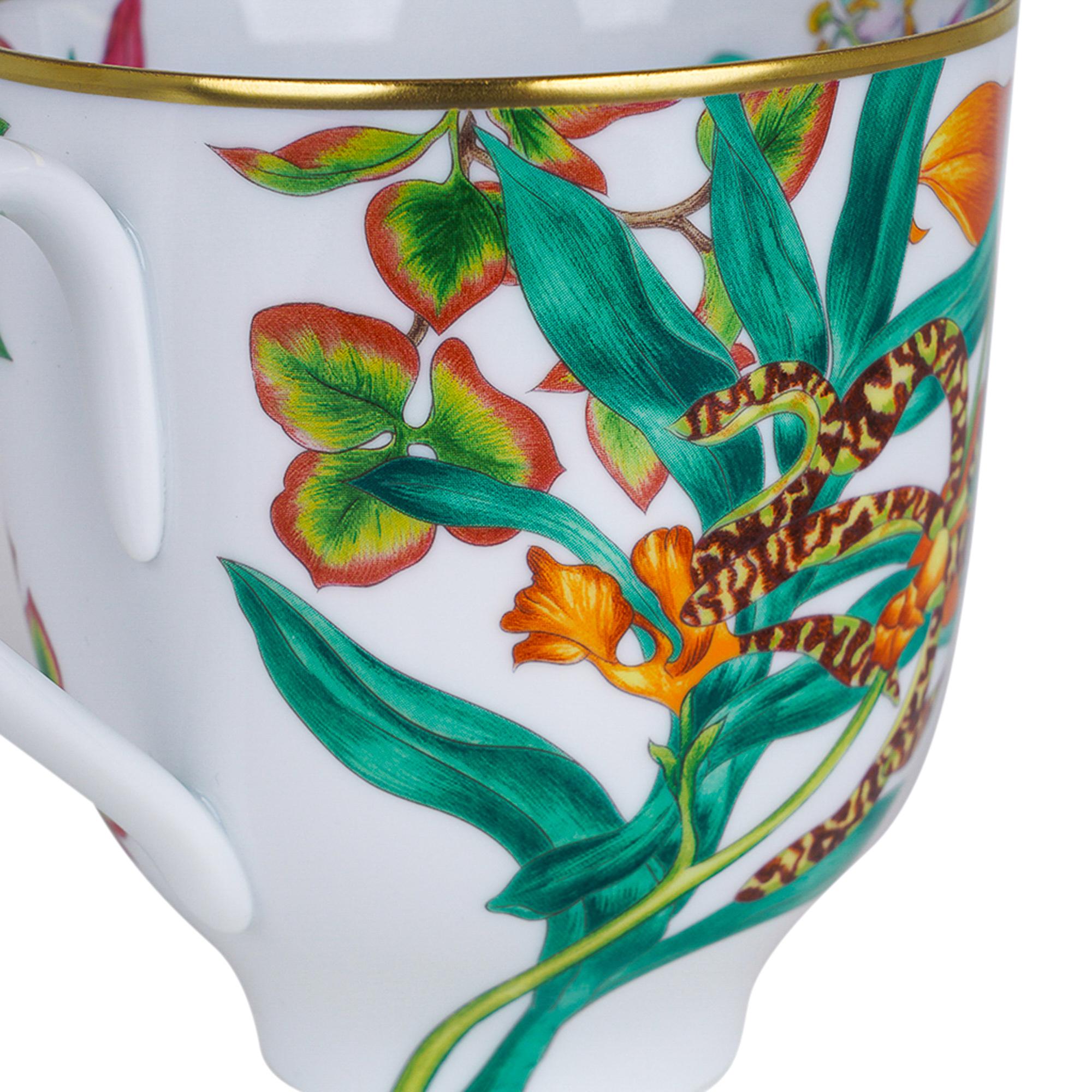 Hermes Passifolia Mug New w/Box 5