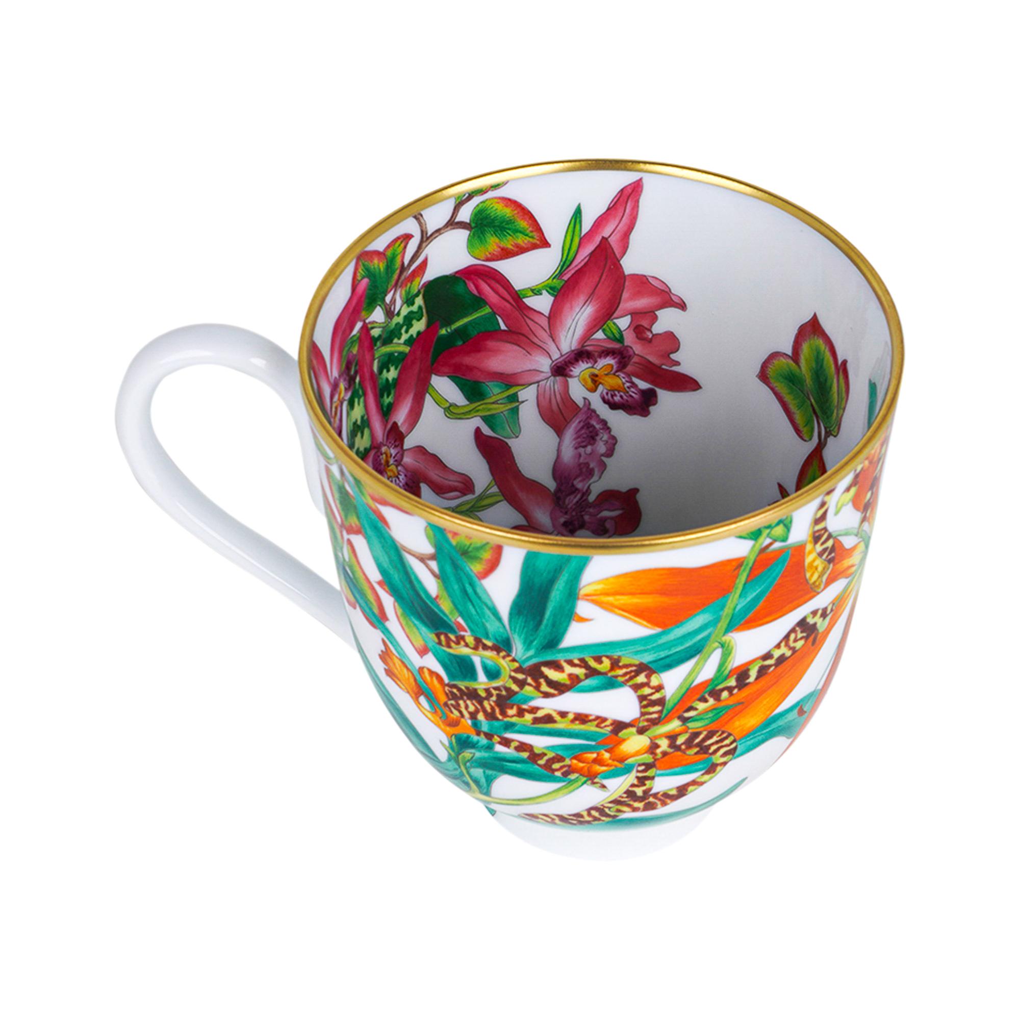 Hermes Passifolia Mug New w/Box 7