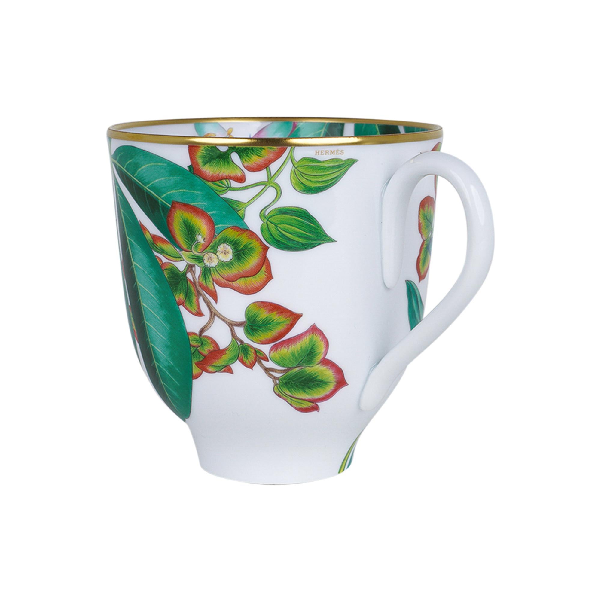 Hermes Passifolia Mug New w/Box 3