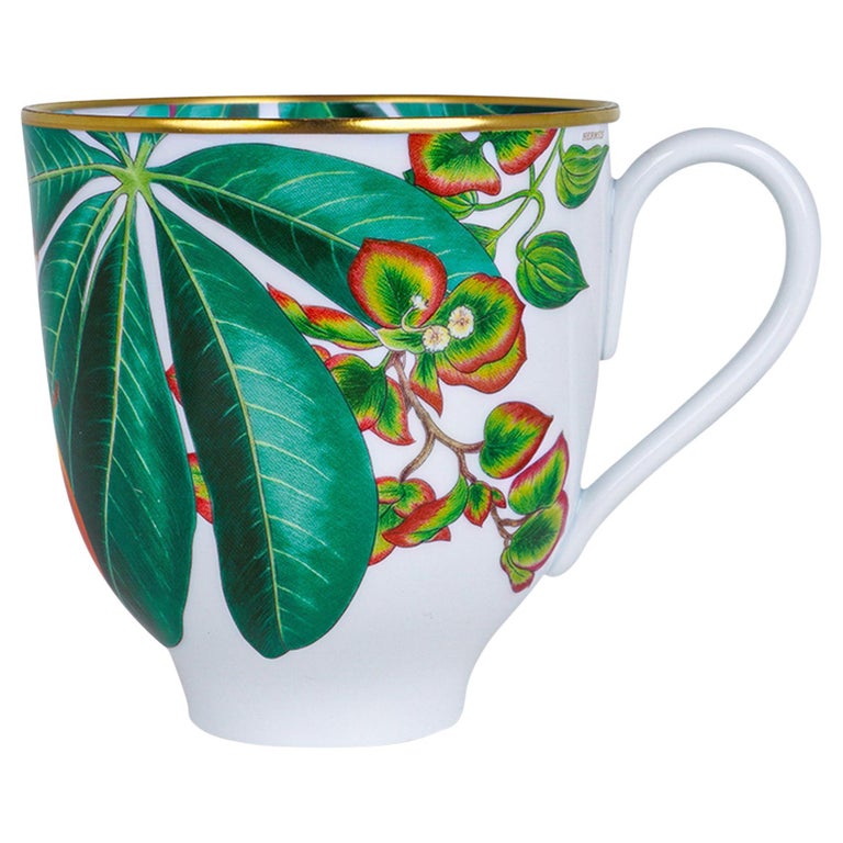 Hermes Passifolia Mug New w/Box at 1stDibs