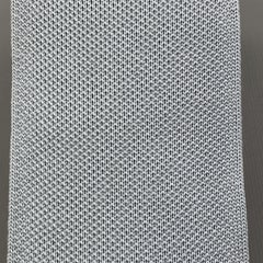 HERMES Pastel Blue Woven Silk Tie
