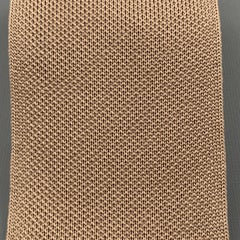 HERMES Pastel Taupe Woven Silk Tie