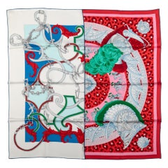 Pañuelo de seda patchwork Hermes