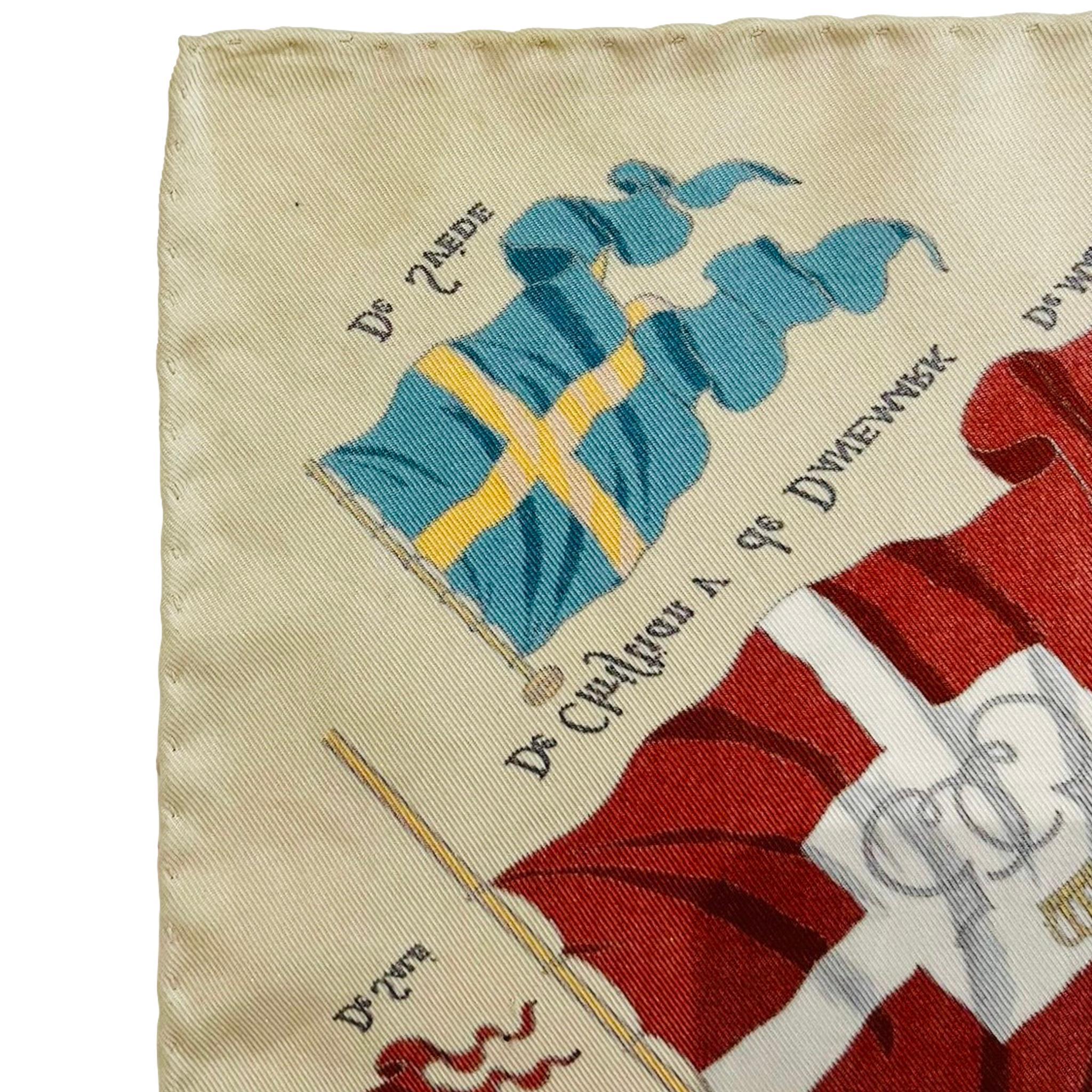 Hermes Pavois Silk Scarf By Philip Ledoux 2