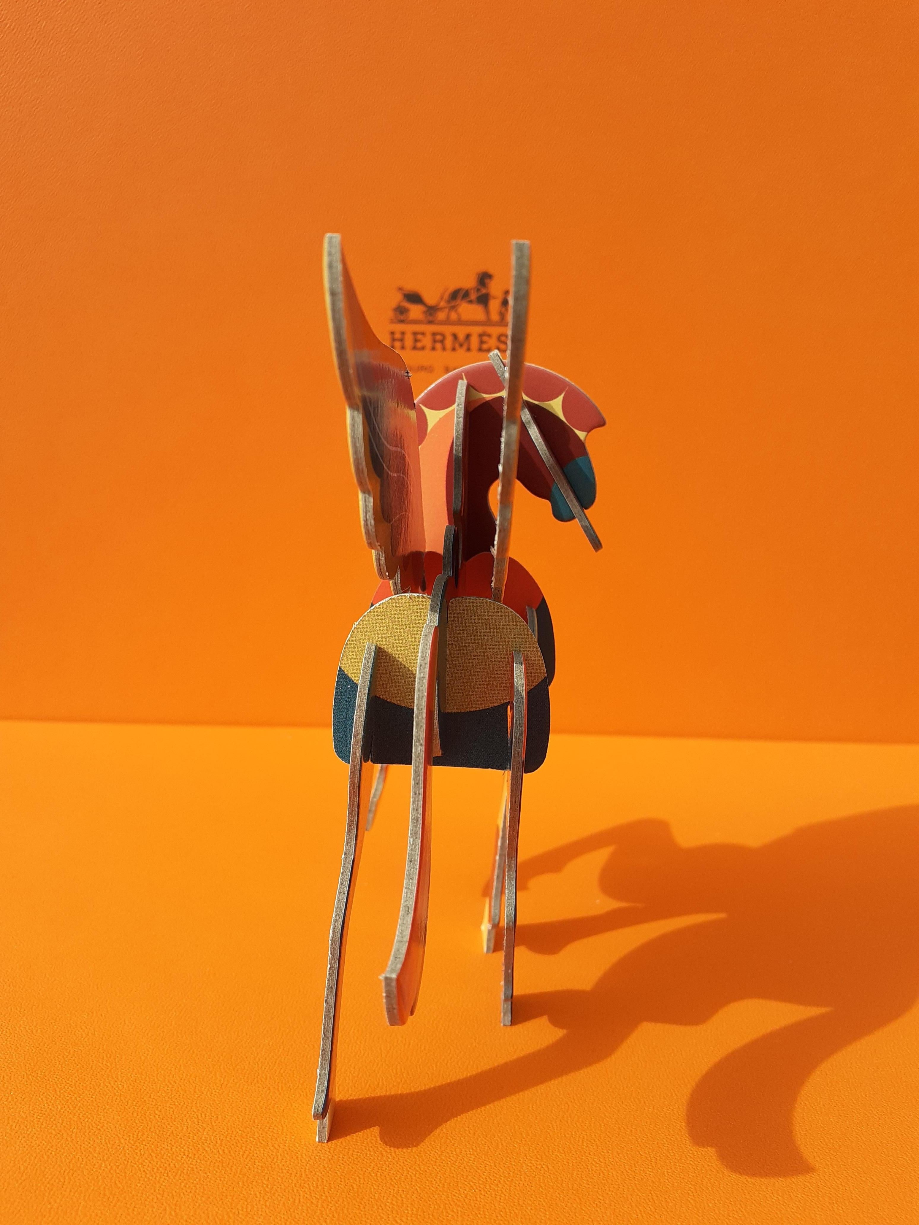 Women's or Men's Hermès Pegasus Le Pégase Cheval Ailé Cardboard Horse to Hang