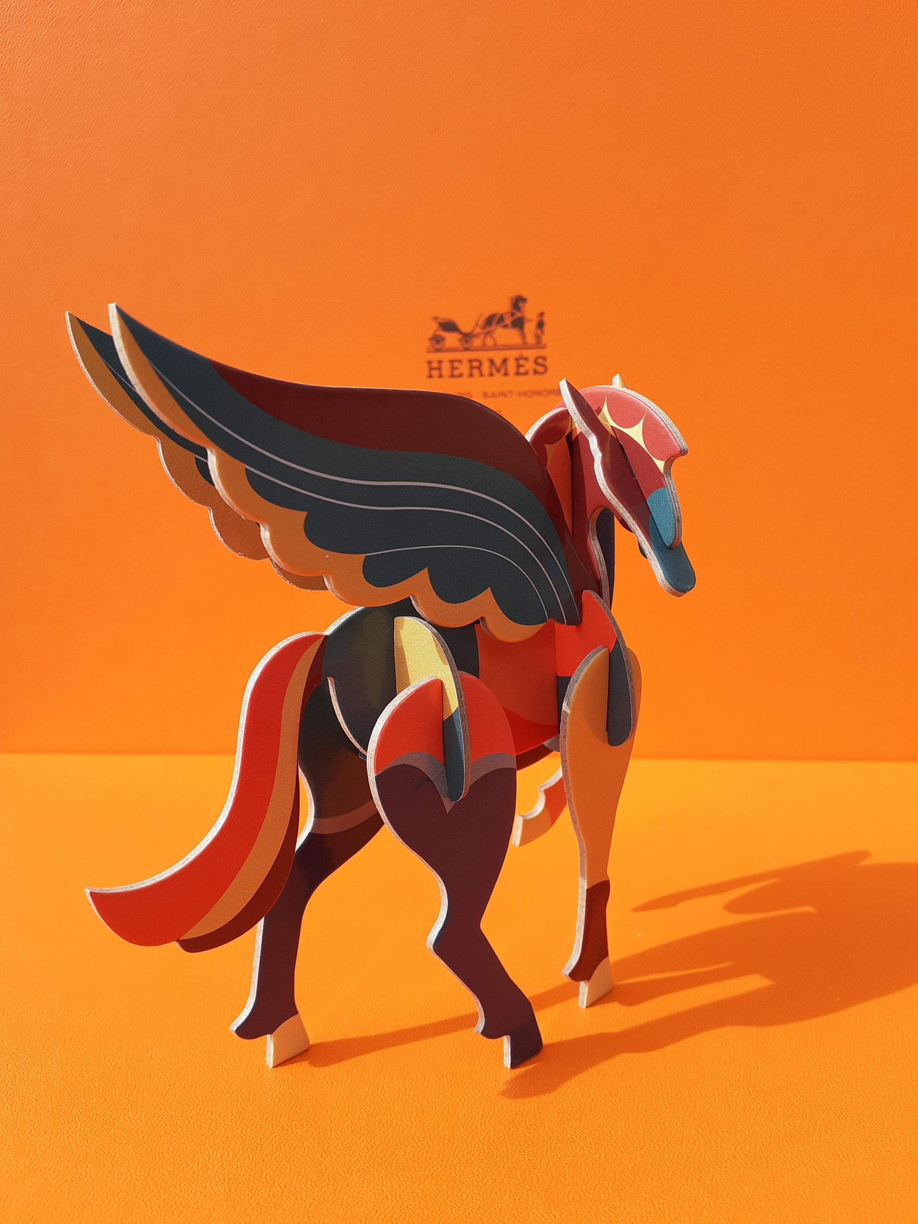 Hermès Pegasus Le Pégase Cheval Ailé Cardboard Horse to Hang 1