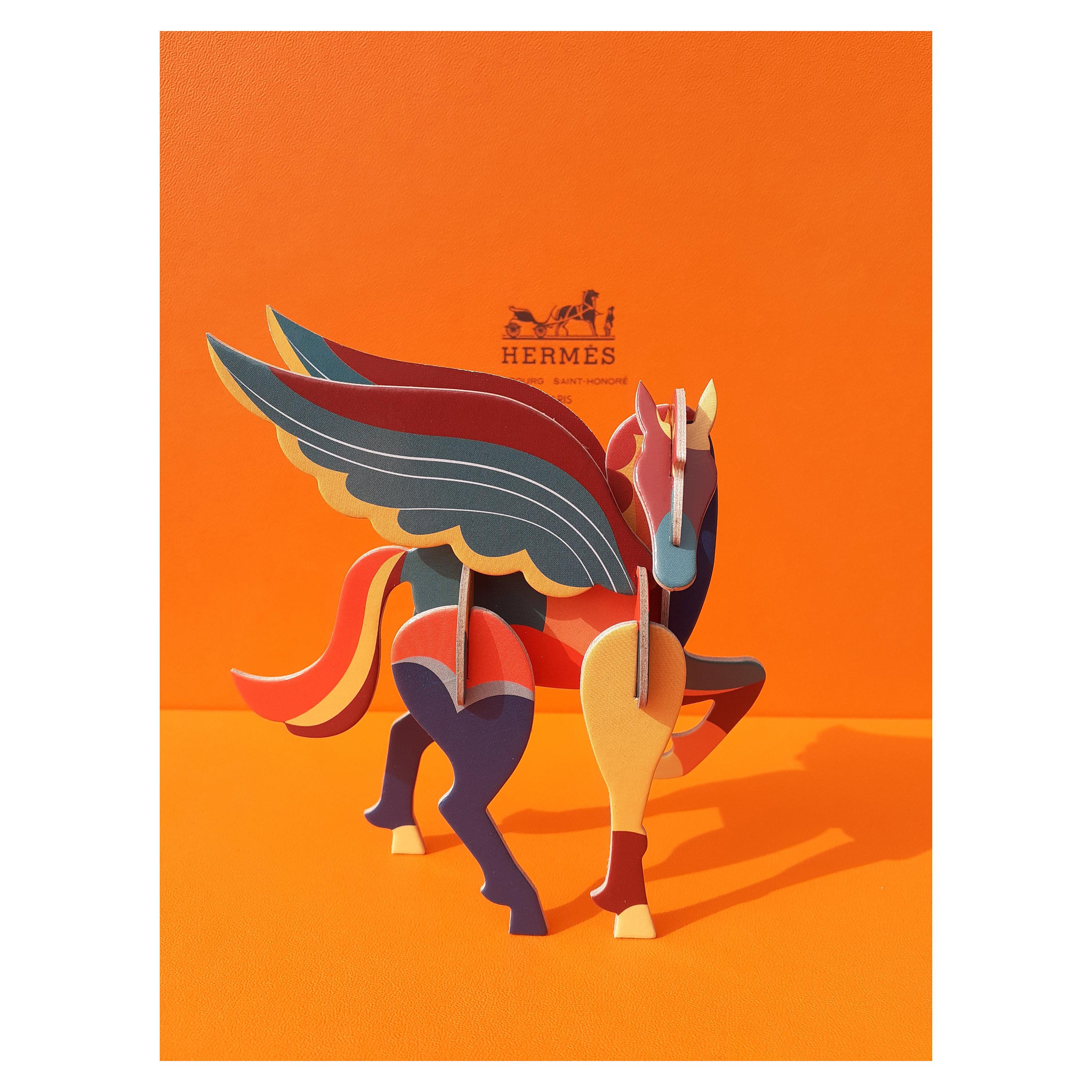 Hermès Pegasus Le Pégase Cheval Ailé Cardboard Horse to Hang
