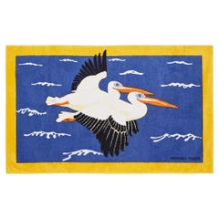Hermes Pélicans Terry Beach Towel