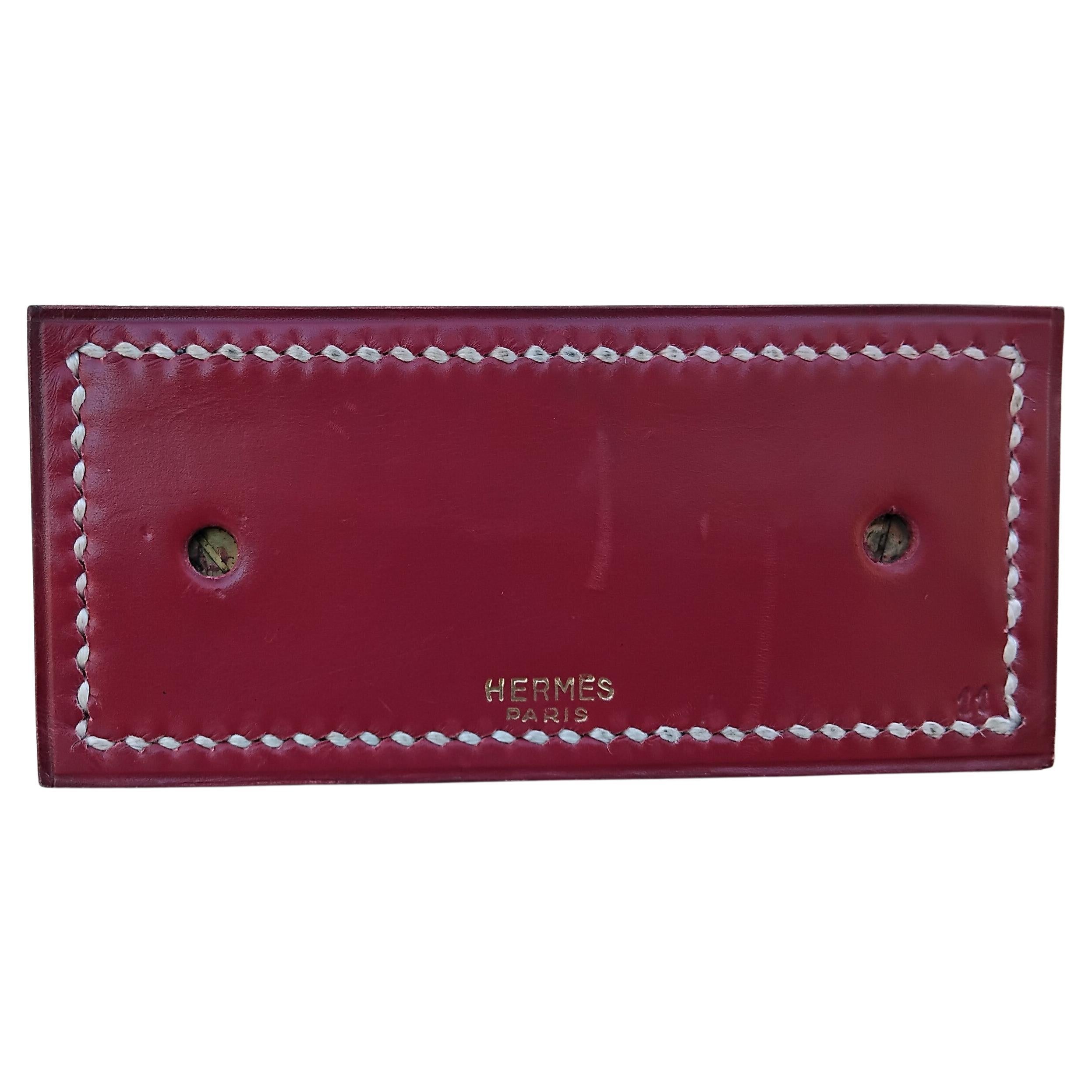 Hermès Perpetual Calendar Ephemeris Metal and Leather 4
